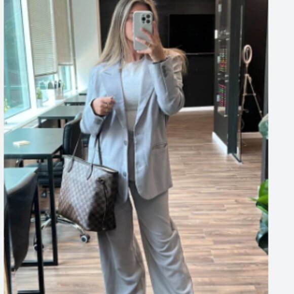 Abercrombie & Fitch Boyfriend Suiting Blazer - Picture 1 of 5